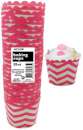 Baking Cups - Chevron Pink